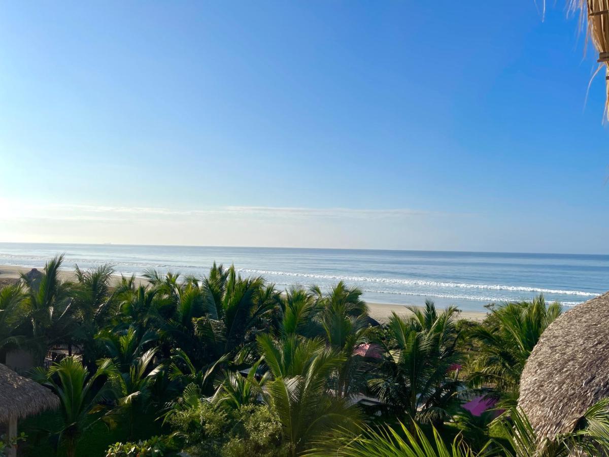 Casa Chula, Cabanas Frente Al Mar Tlachicón Kültér fotó