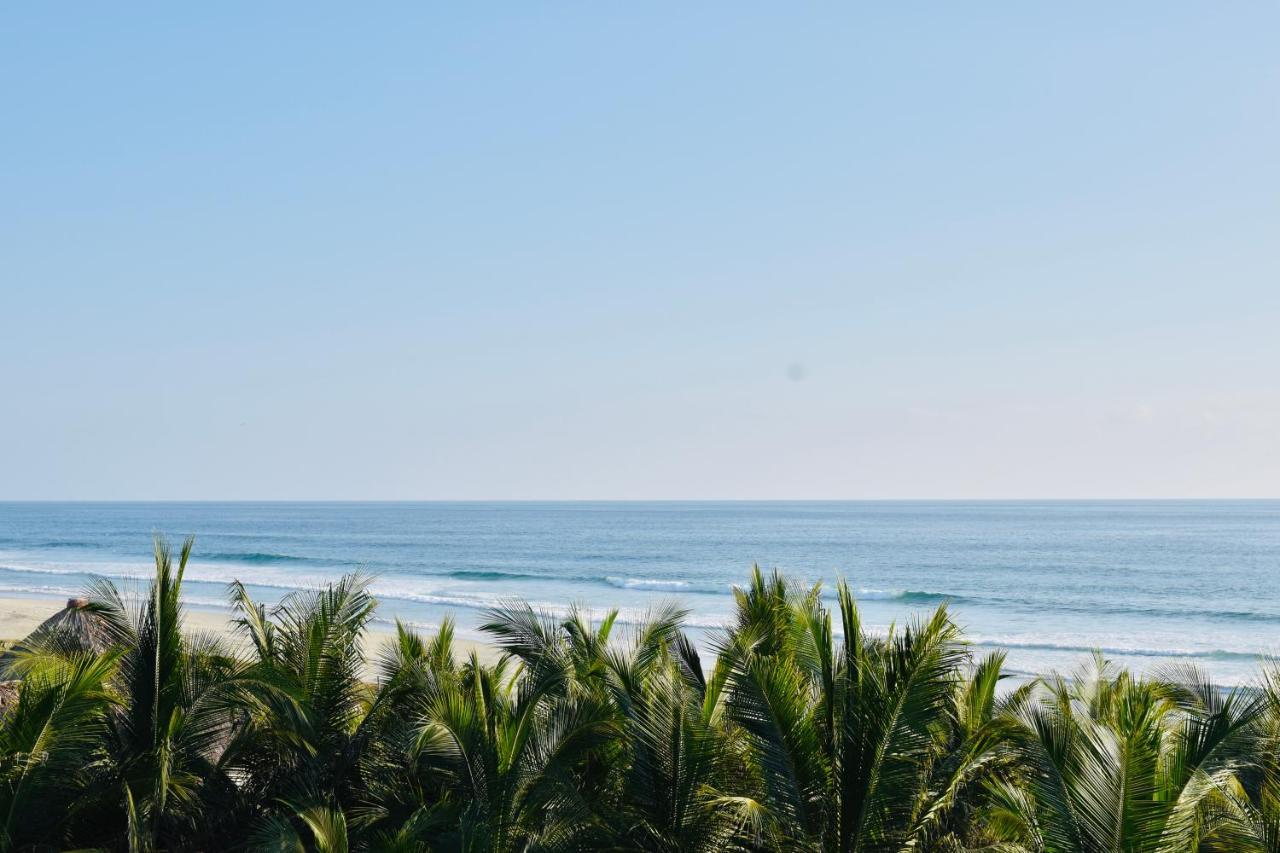 Casa Chula, Cabanas Frente Al Mar Tlachicón Kültér fotó