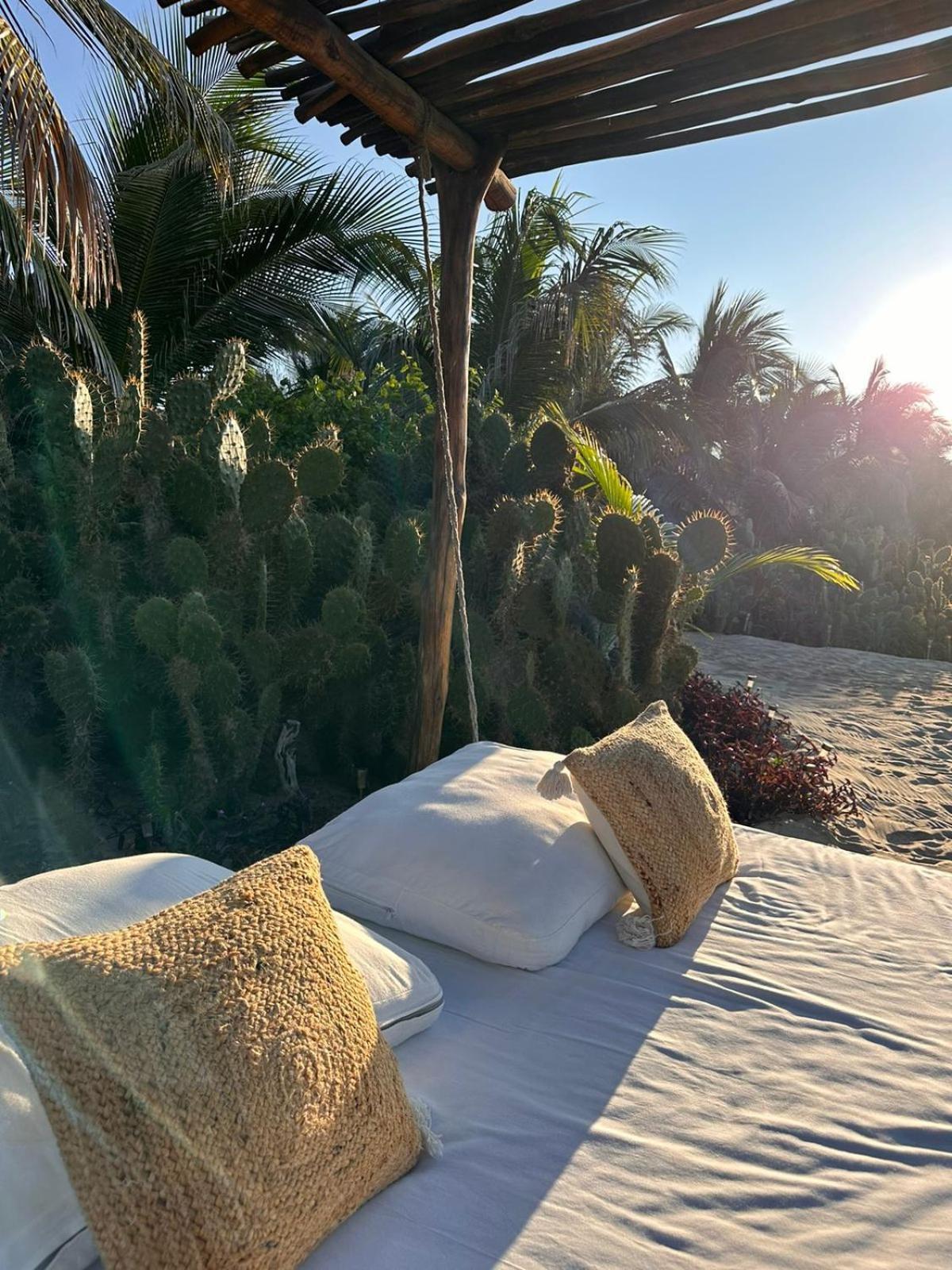 Casa Chula, Cabanas Frente Al Mar Tlachicón Kültér fotó