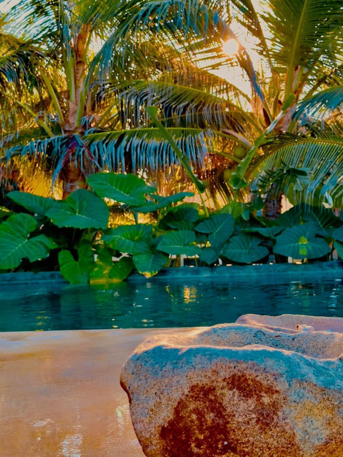 Casa Chula, Cabanas Frente Al Mar Tlachicón Kültér fotó