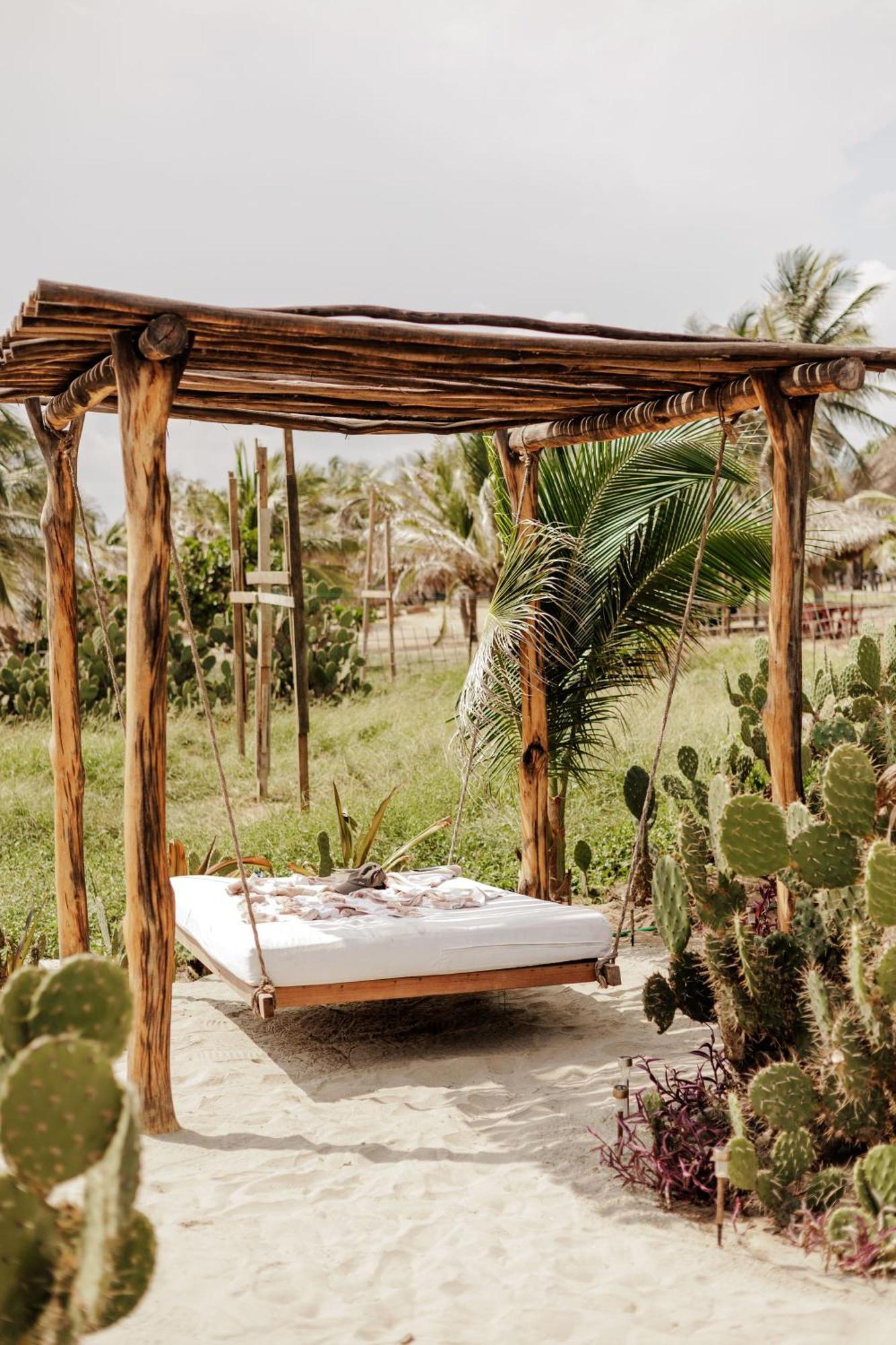 Casa Chula, Cabanas Frente Al Mar Tlachicón Kültér fotó