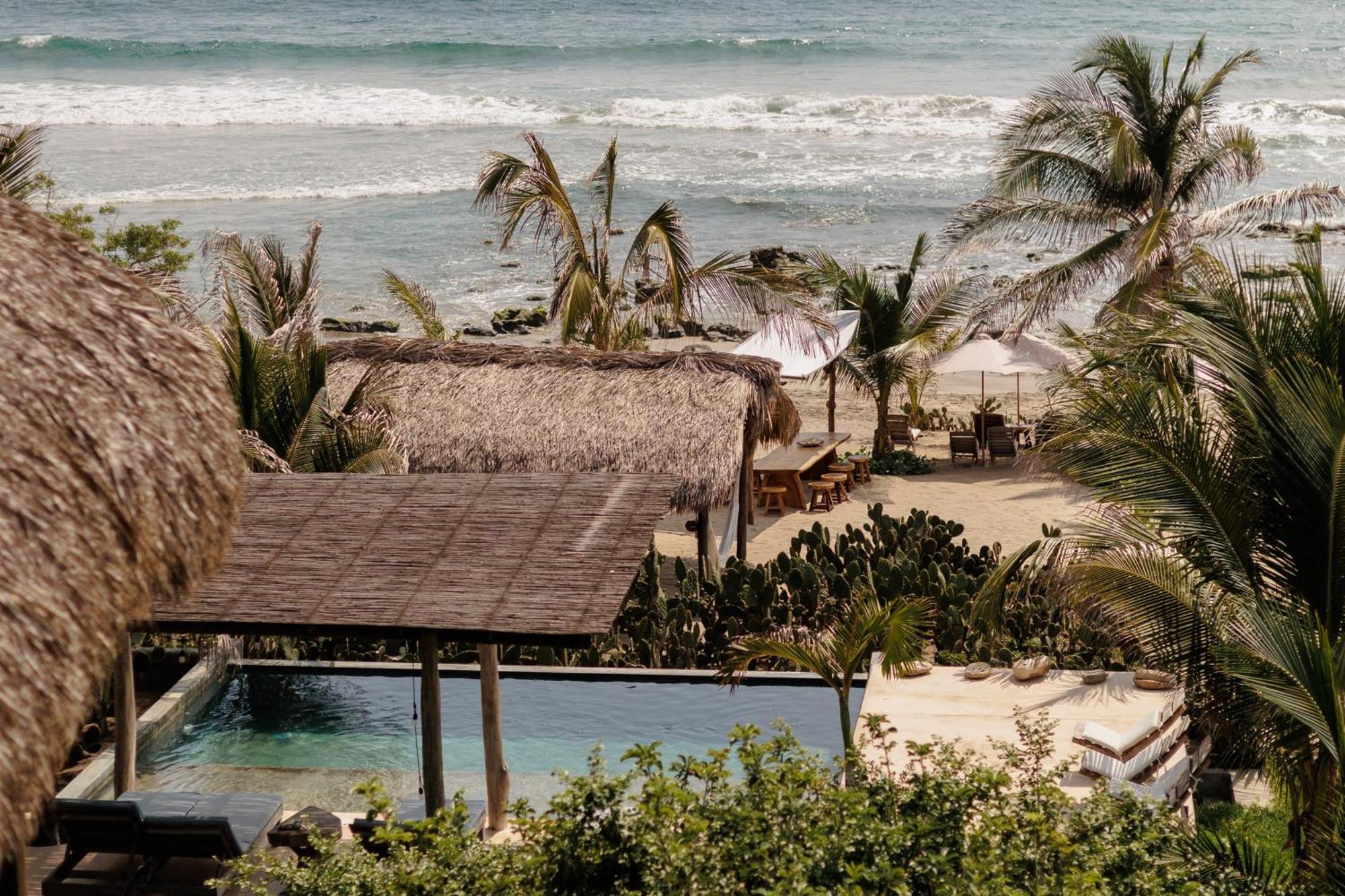 Casa Chula, Cabanas Frente Al Mar Tlachicón Kültér fotó