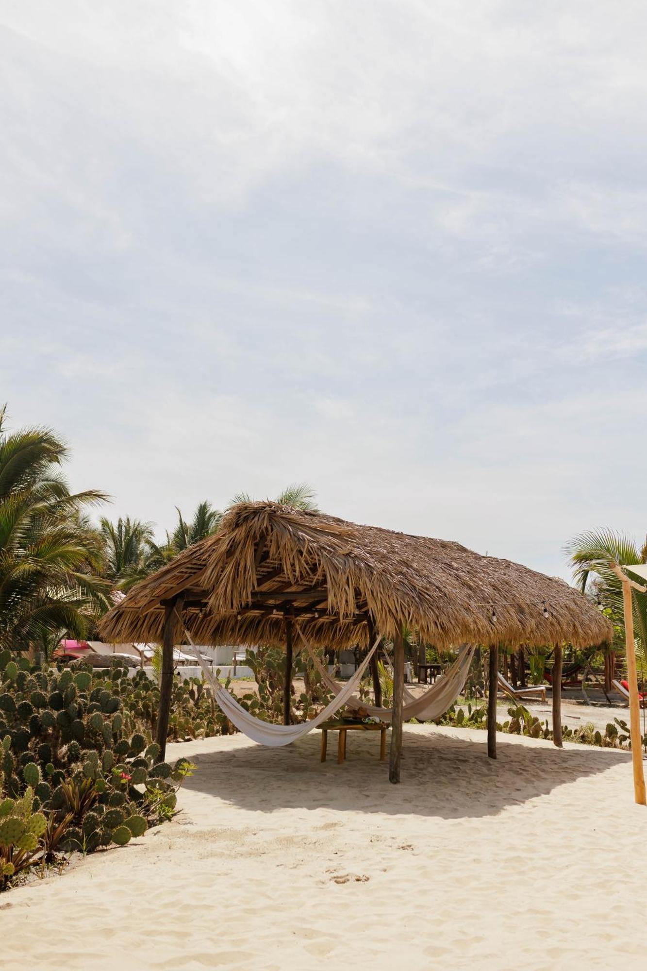 Casa Chula, Cabanas Frente Al Mar Tlachicón Kültér fotó