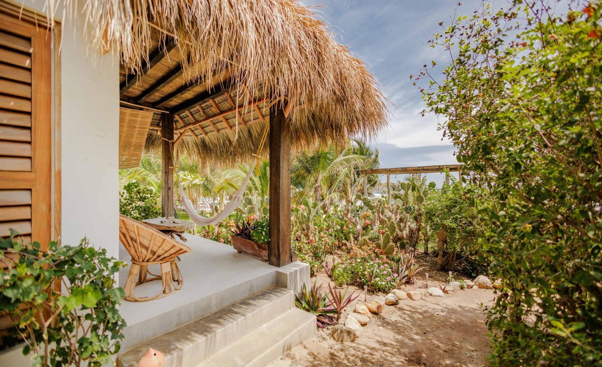 Casa Chula, Cabanas Frente Al Mar Tlachicón Kültér fotó
