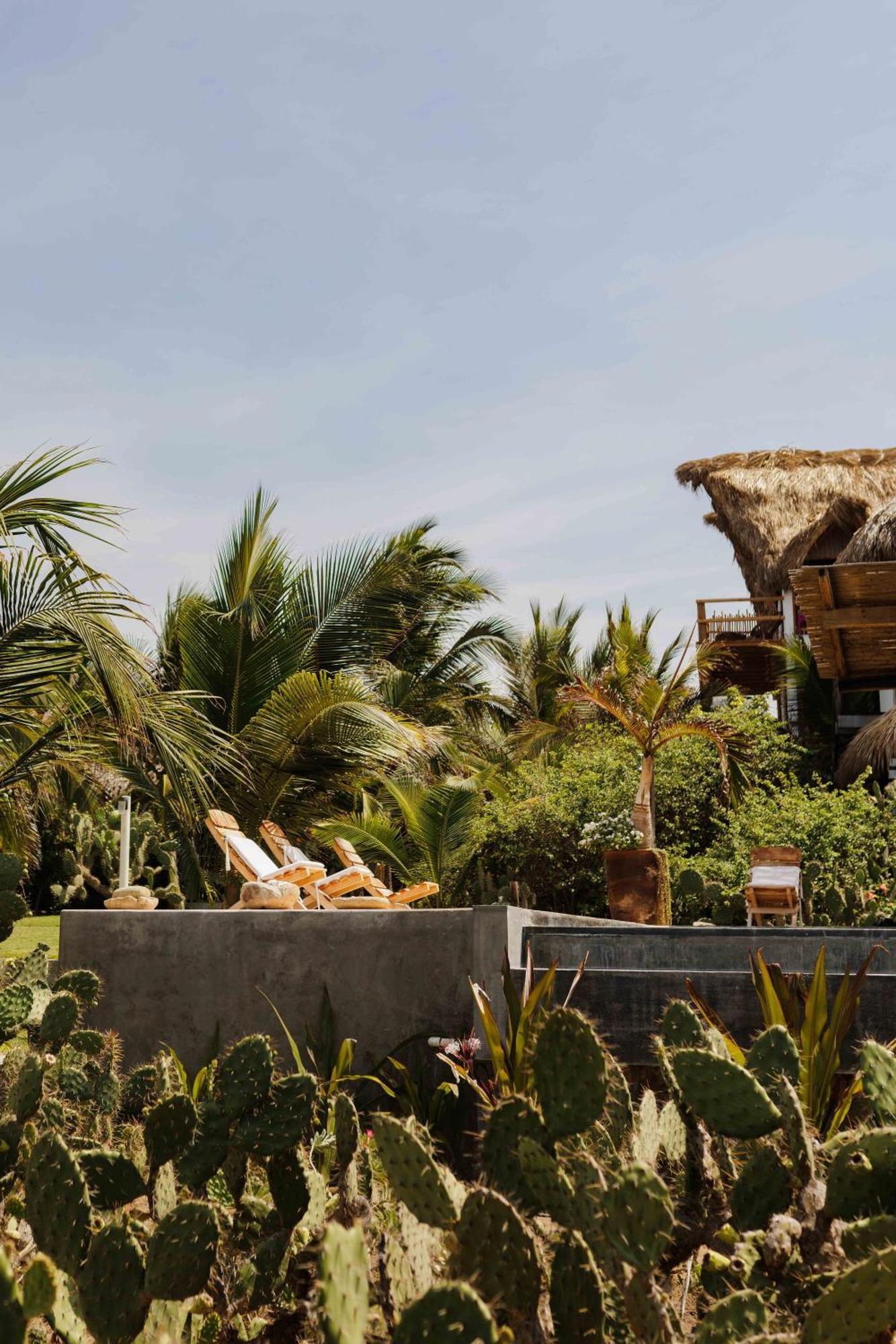 Casa Chula, Cabanas Frente Al Mar Tlachicón Kültér fotó
