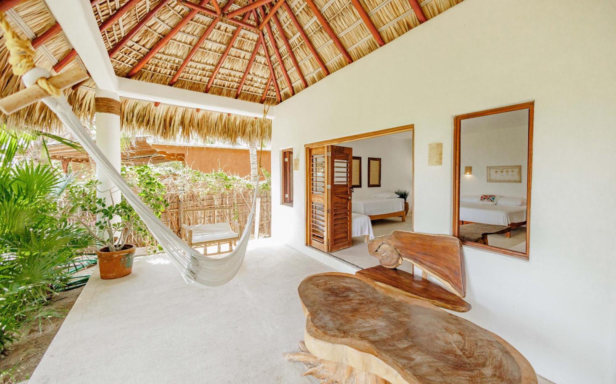 Casa Chula, Cabanas Frente Al Mar Tlachicón Kültér fotó