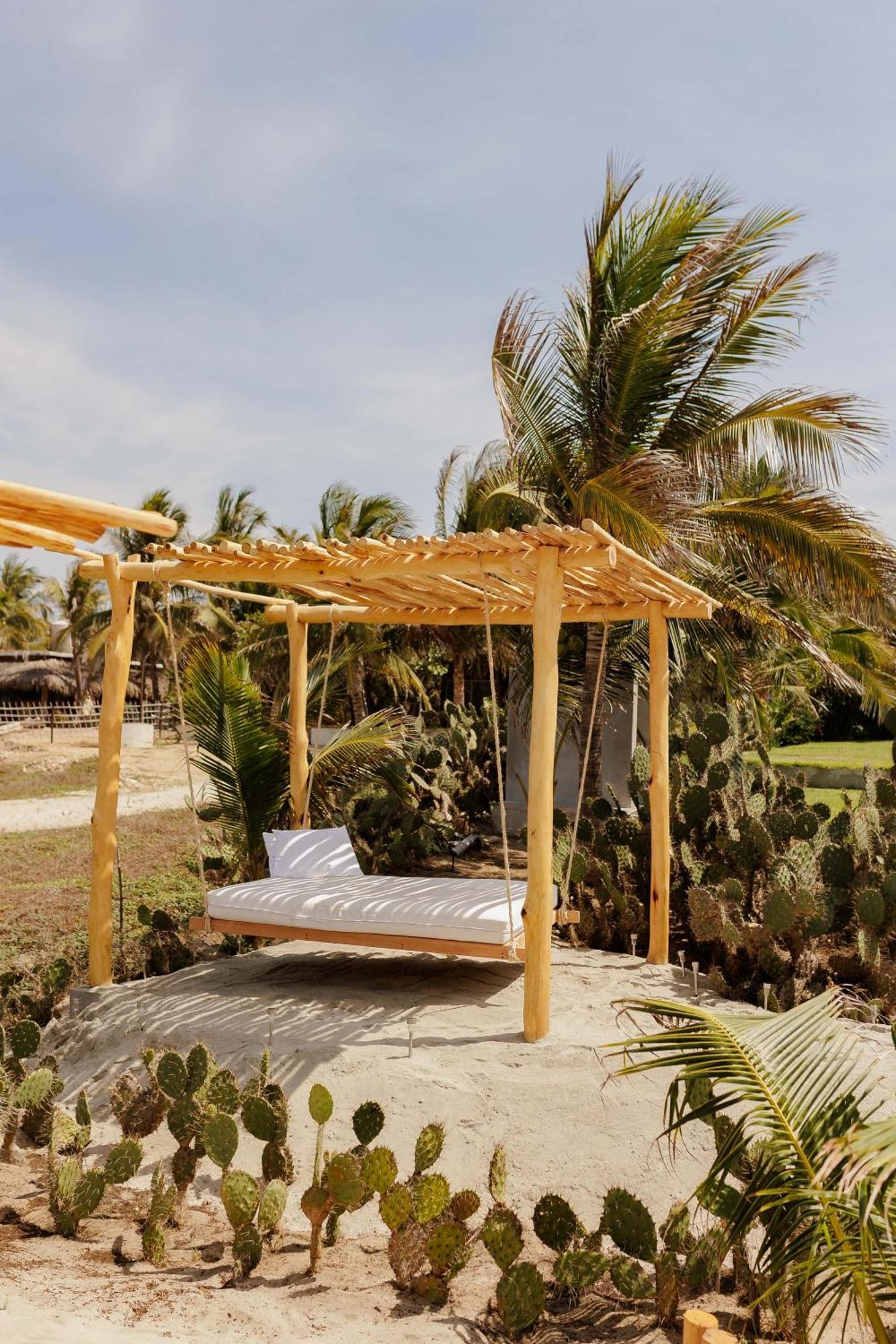 Casa Chula, Cabanas Frente Al Mar Tlachicón Kültér fotó